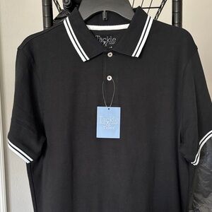 Black Polo Shirt for Men